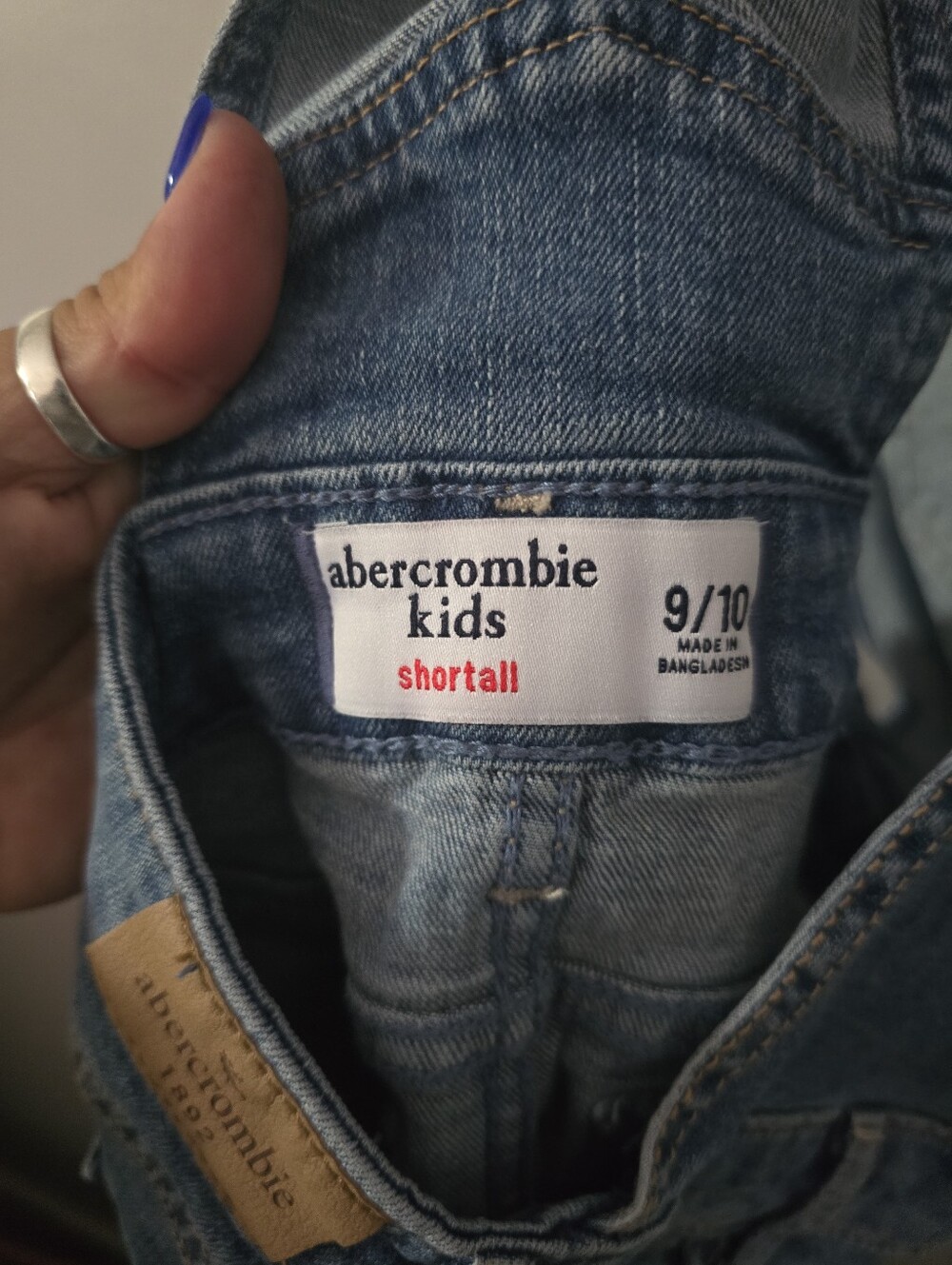 ABERCROMBIE:: Girls Denim Shortalls - Picture 6 of 6